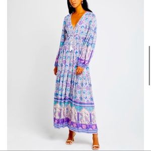 Few Moda Boho India Cottage Core Long Maxi Dress